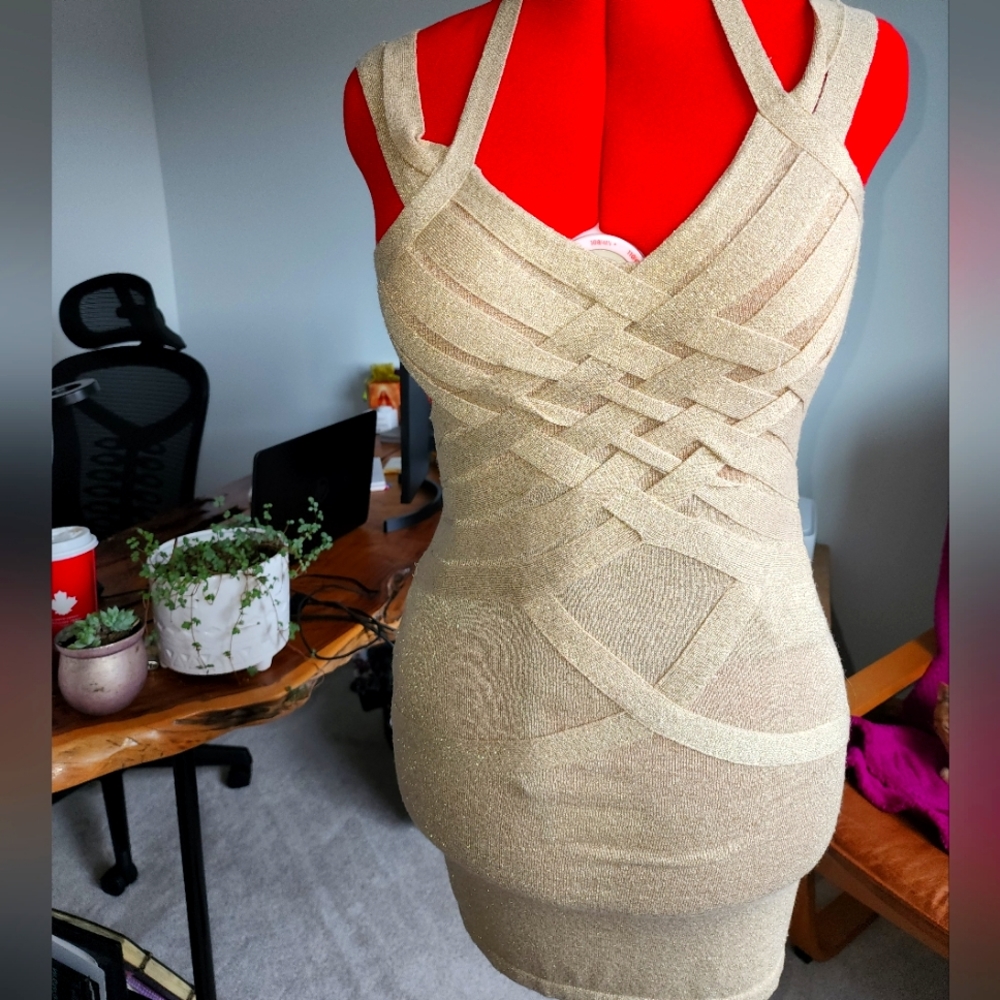 Beautiful gold dress